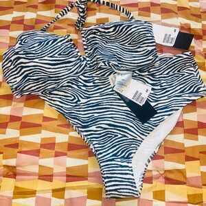 New Zebra Print Swimsuit